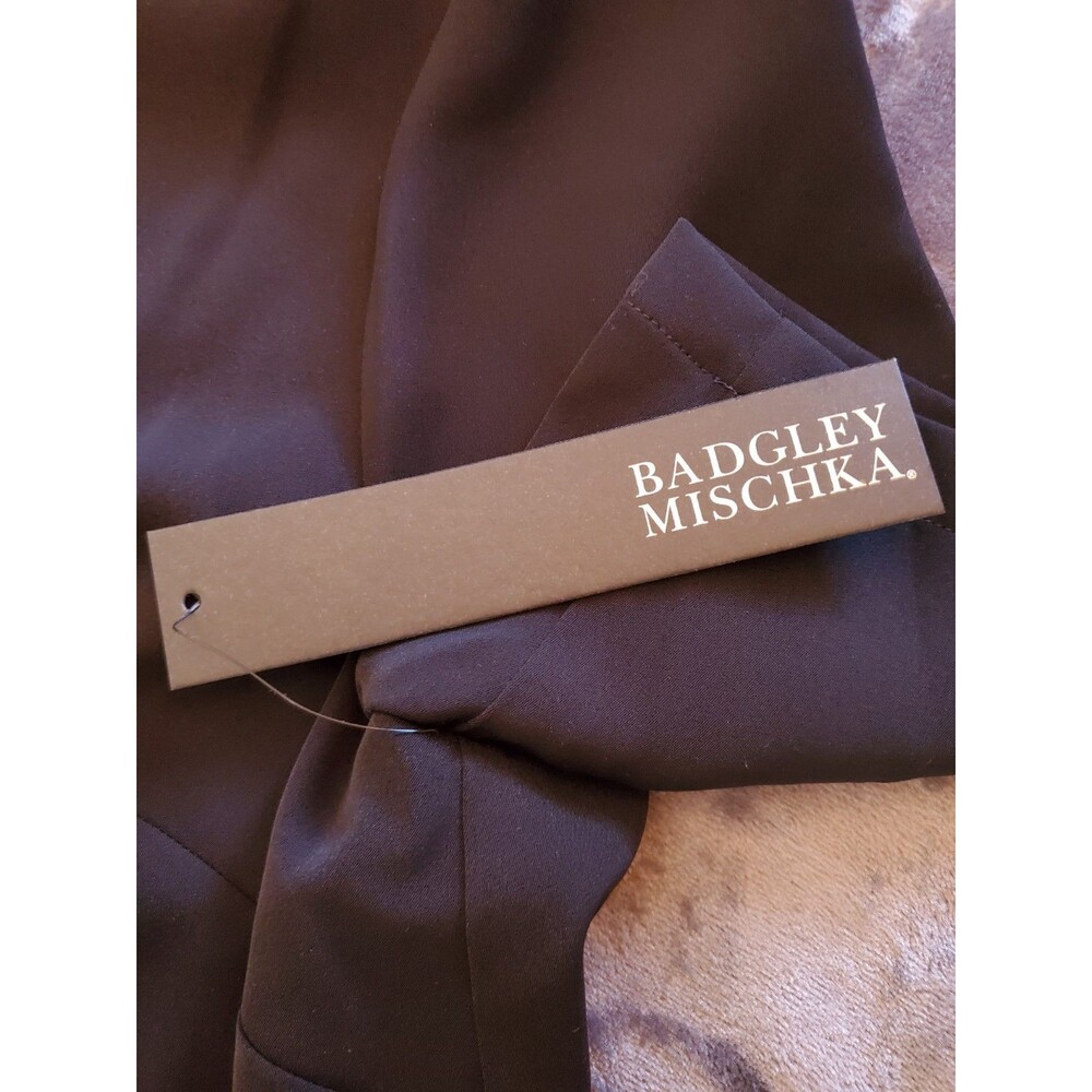 Badgley Mischka Women's Blouse Black Multi Size 6 - Picture 8 of 12